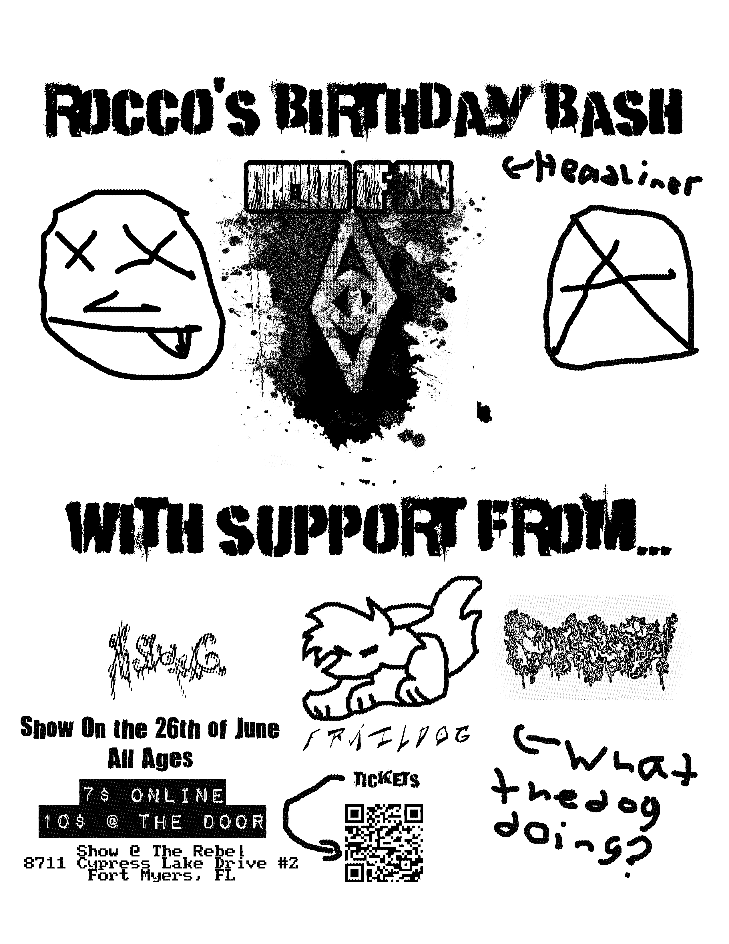 Poster for a Show on the 26th of June 2026